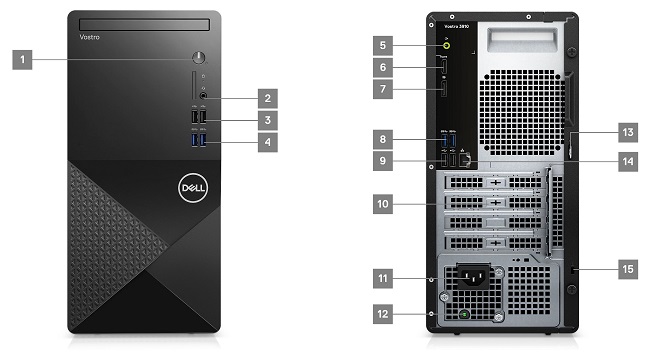 Dell VOSTRO 3910 MT TN02