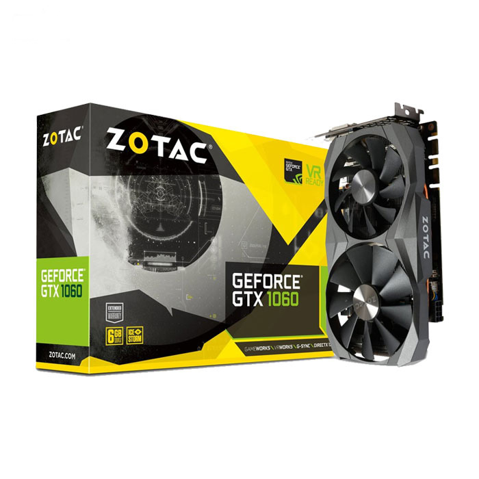 VGA Zotac GTX 1060 6G GDDR5X